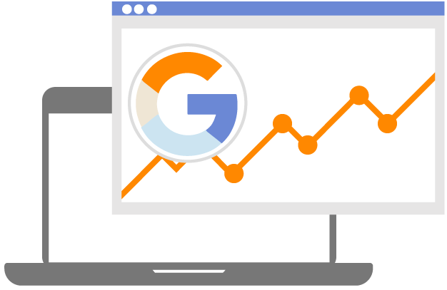 Website Optimierung - Chart mit positivem Umsatzverlauf